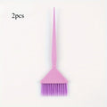 2-Pack Salon Hair Dye Brushes | Gradient Color Application Hair Dye Brush Set QXL Purple-2pcs