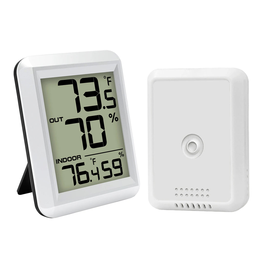 Digital Fridge Freezer Thermometer | Magnetic LCD Hygrometer Digital Thermometer Hygrometer QXL WS0423
