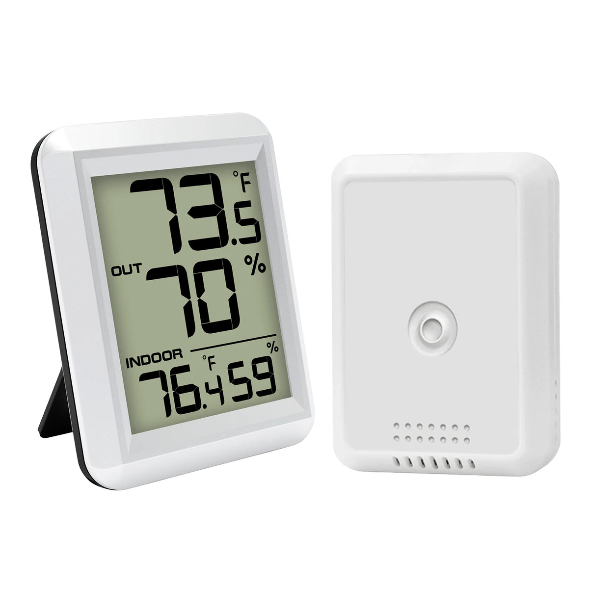 Digital Fridge Freezer Thermometer | Magnetic LCD Hygrometer Digital Thermometer Hygrometer QXL WS0423