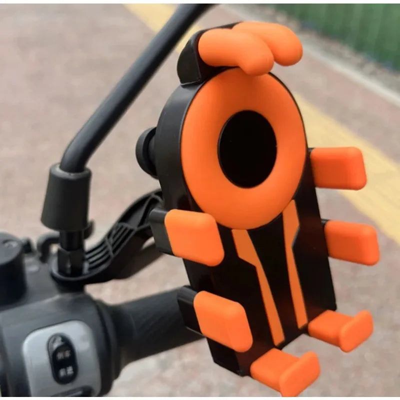 360° Rotatable Bike Phone Holder – Shockproof Universal Mount Bike Phone Mount QXL
