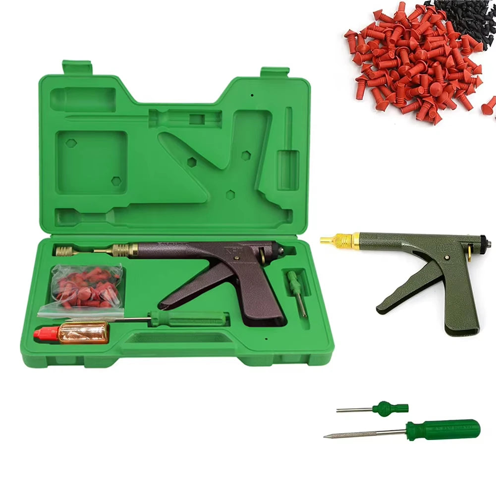 Mushroom Plug Tire Repair Kit – Car, SUV, Truck & Bike Tire Repair Kit QXL