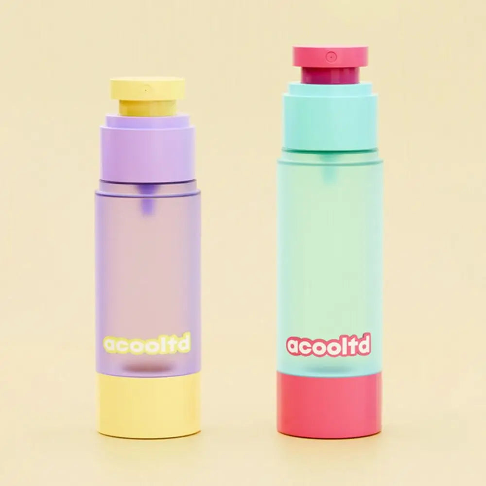 Travel Vacuum Pump Bottles 30ml & 80ml | Refillable Skincare Travel Pump Bottle QXL