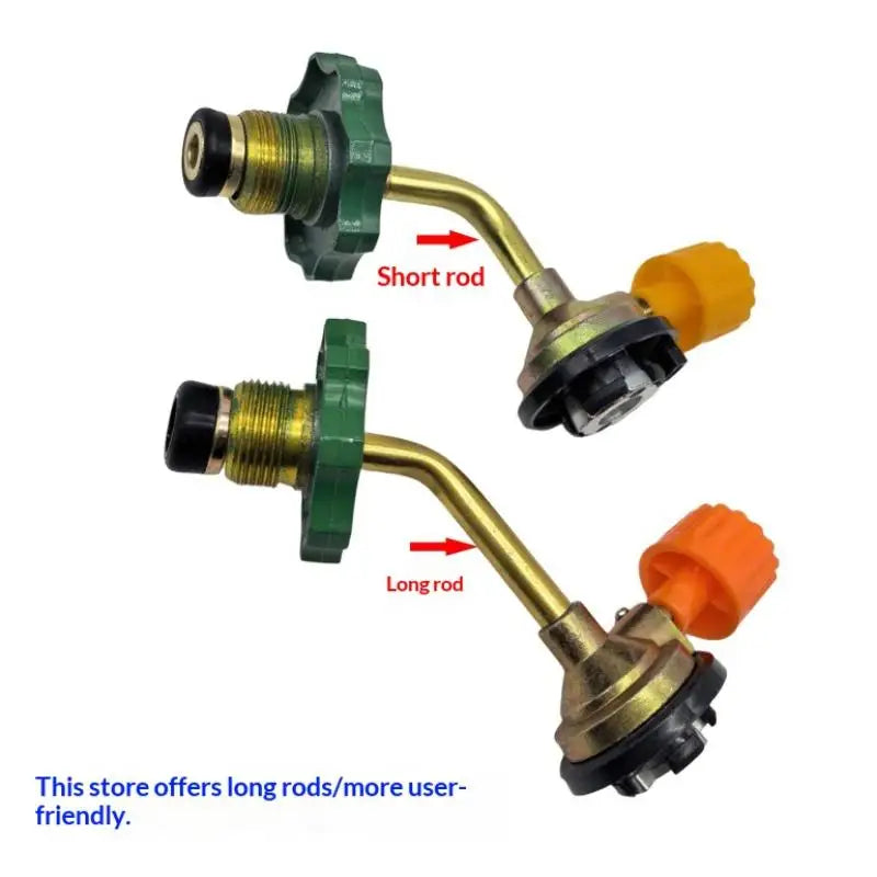 Butane Gas Cylinder Refill Valve Adapter for Camping & Hiking Gas Refill Adapter QXL