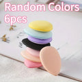 6-Pack Mini Finger Makeup Sponges | Waterdrop Blender Set Makeup Sponge Set QXL Random Colors 6pcs
