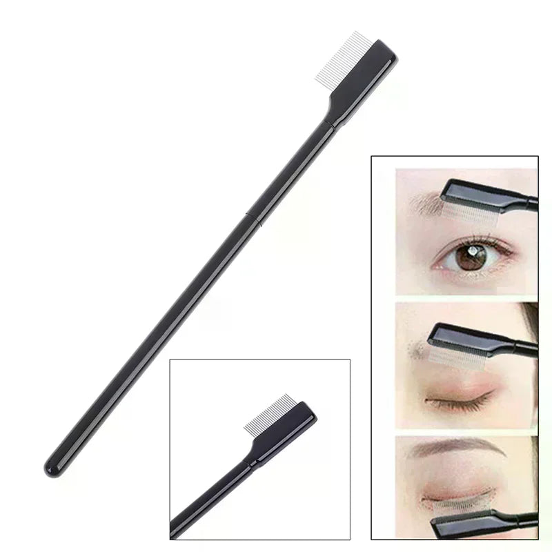 Steel Eyebrow & Eyelash Comb | Metal Lash Separator Tool Eyelash Comb QXL