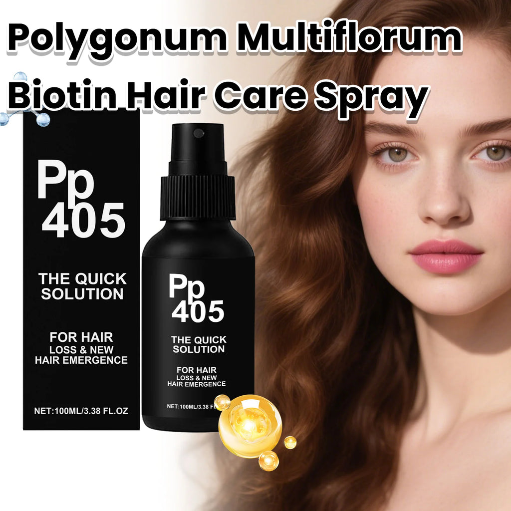 HOEGOA Polygonum & Biotin Hair Spray – Nourish & Strengthen Hair Care Spray QXL