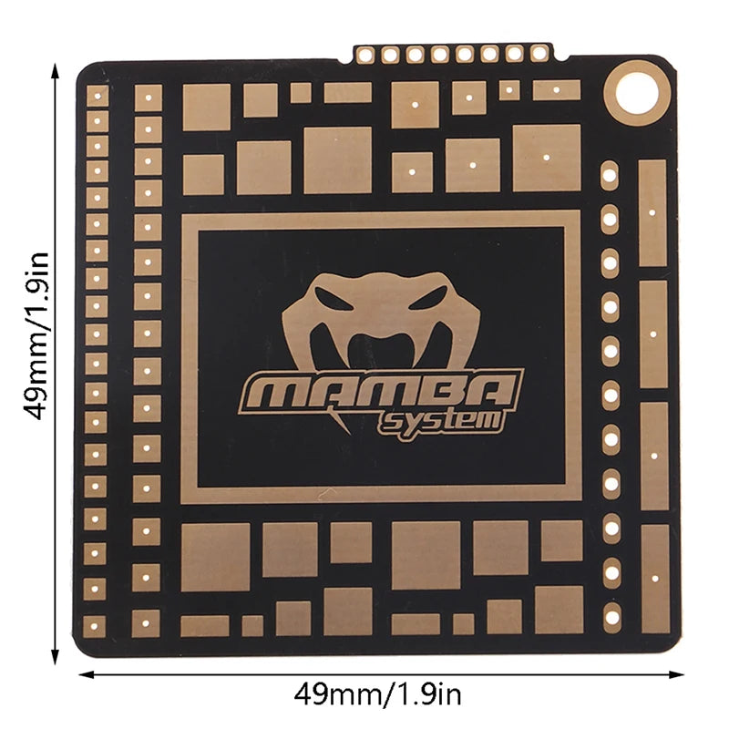 DIATONE MAMBA FPV Soldering Practice Board 49×49mm DIY Soldering Practice Board QXL A