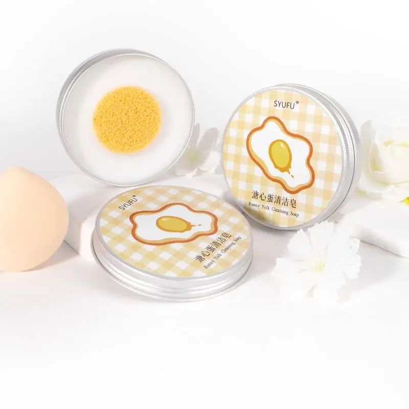 Makeup Brush Cleansing Soap Kit with Silicone Scrub Pad Brush Cleansing Soap QXL