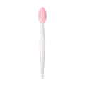 Silicone Double-Sided Face Scrub & Blackhead Cleansing Brush Facial Cleansing Brush QXL Pink
