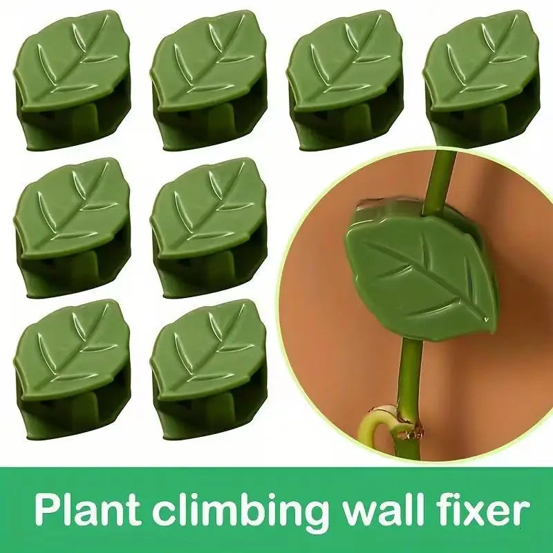 20-Pack Leaf Plant Climbing Clips | Vine & Wall Support Clips Plant Support Clips QXL