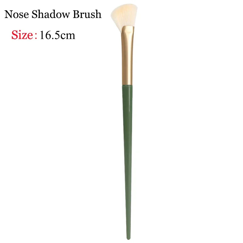 Angled Nose Contour & Eyebrow Brush | Soft Synthetic Makeup Makeup Contour Brush QXL 08