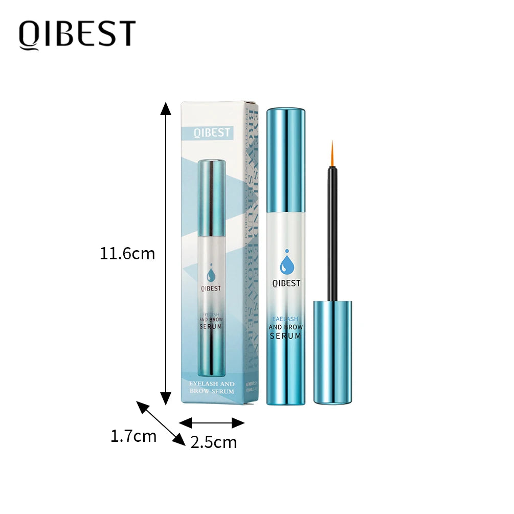 QIBEST Eyelash & Eyebrow Serum | Fuller, Longer Lashes Eyelash & Brow Serum QXL