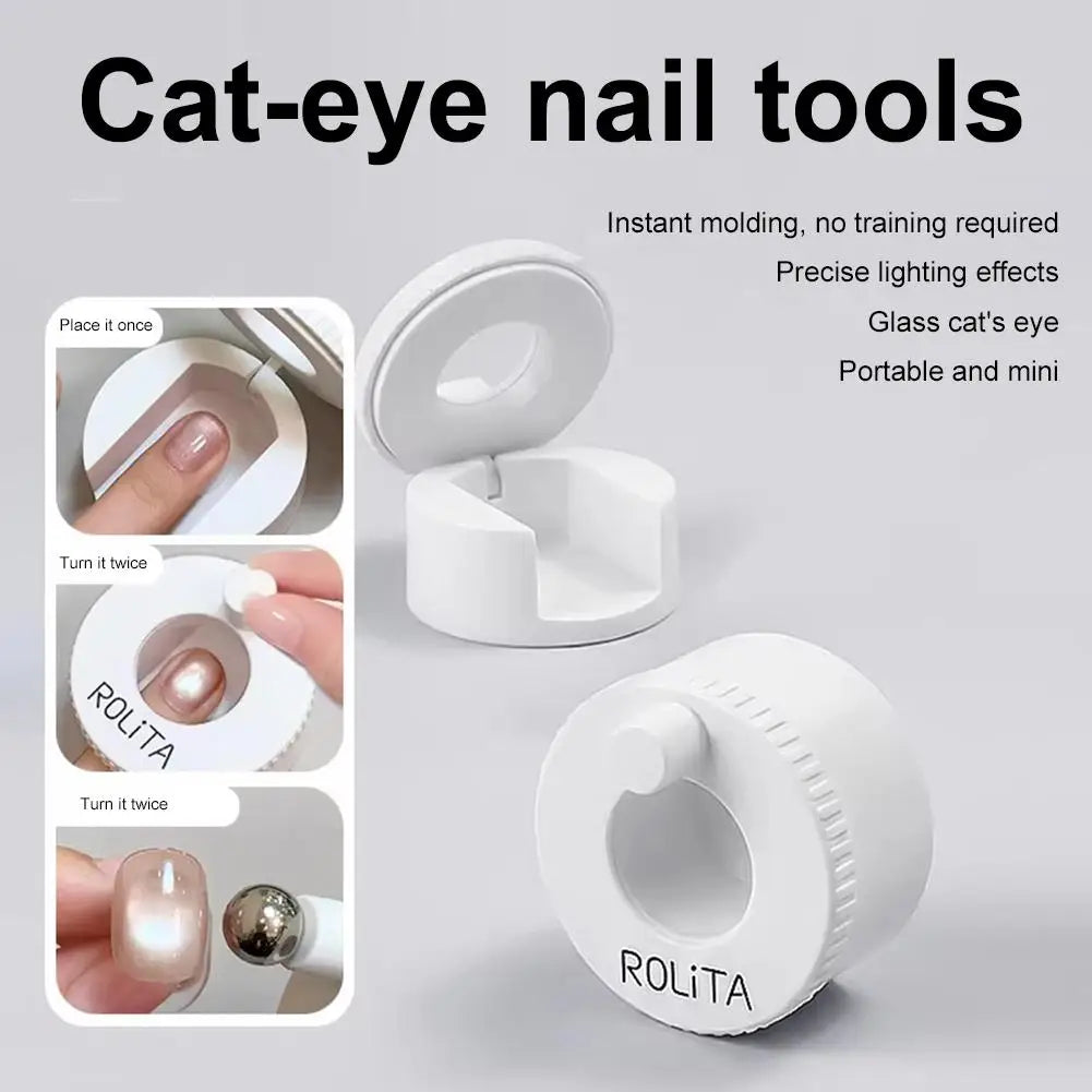 Cat Eye Nail Art Magnet Tool | Glass Bead DIY Manicure Nail Art Magnet Tool QXL
