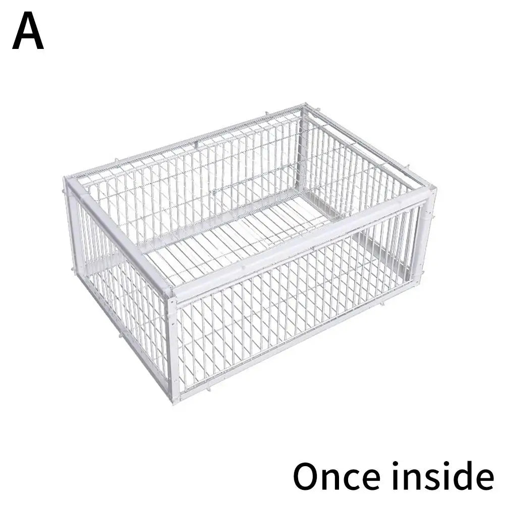 Automatic One-Way Bird Trap Cage | Pigeon & Small Animal Bird Trap Cage QXL A