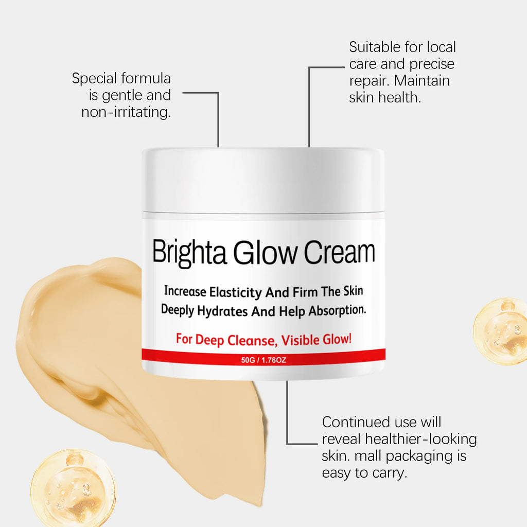 Skin Glow Revitalizing Face Cream | Deep Hydrating 50g Facial Moisturizer Cream QXL
