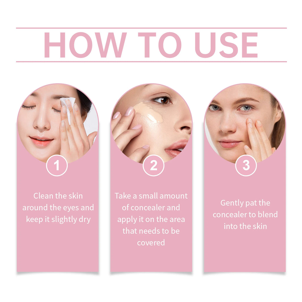 Eelhope Hydrating Liquid Concealer | Full Coverage Brightening Liquid Concealer QXL