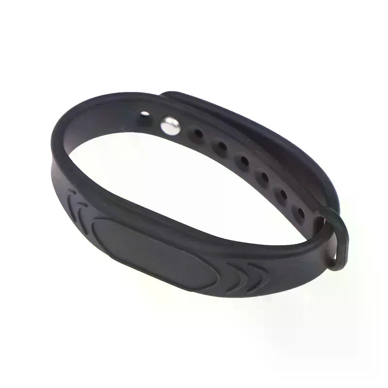 Silicone RFID Wristband 125KHz 13.56MHz Waterproof Adjustable RFID Wristband QXL