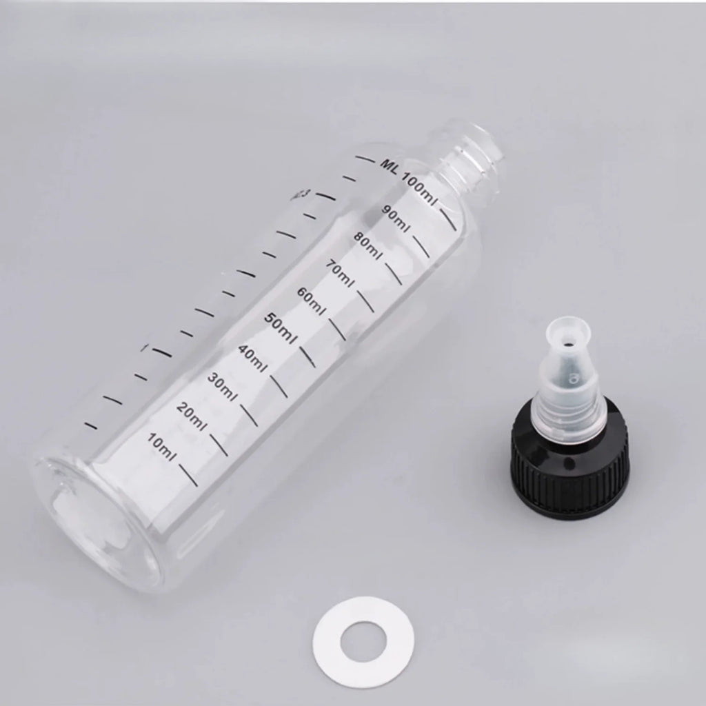 5-Pack Graduated Squeeze Bottles with Twist Cap | 30–250ml Squeeze Dispenser Bottles QXL