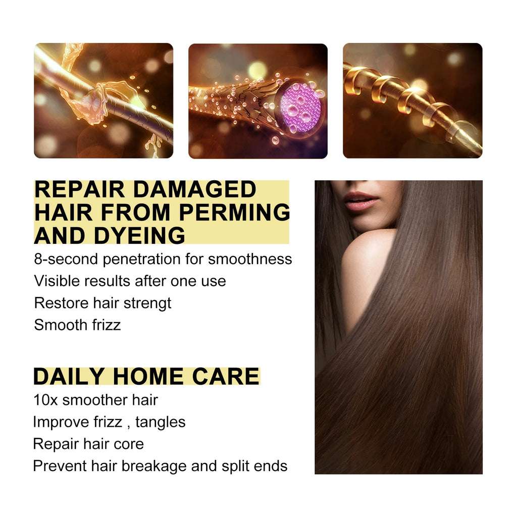 EELHOE Keratin Hair Mask Cream – Frizz Control & Repair 100g Keratin Hair Mask QXL