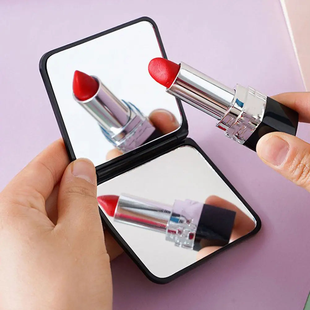 4-Pack Compact Foldable Pocket Makeup Mirror for Travel & Purse Compact Pocket Mirror QXL