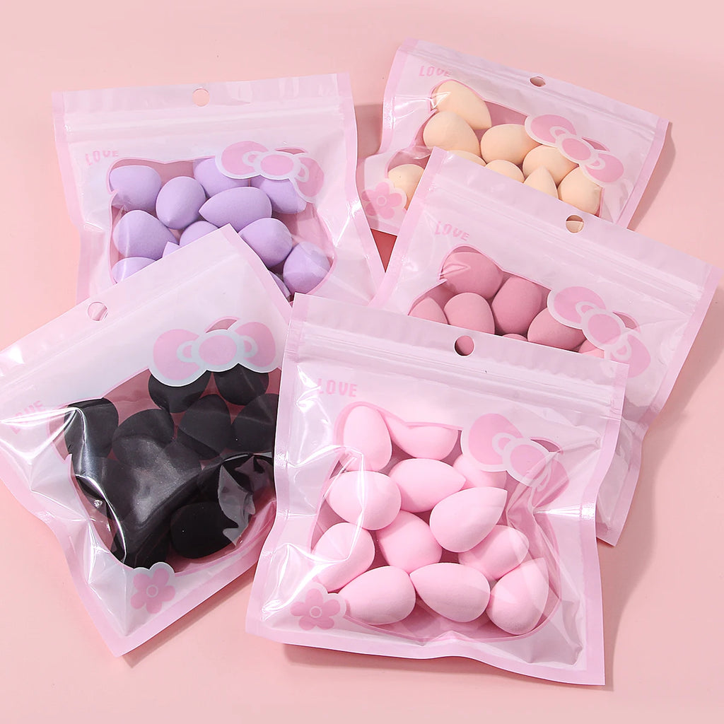 12-Pack Mini Teardrop Makeup Sponges for Eyes & Concealer Makeup Sponge Set QXL