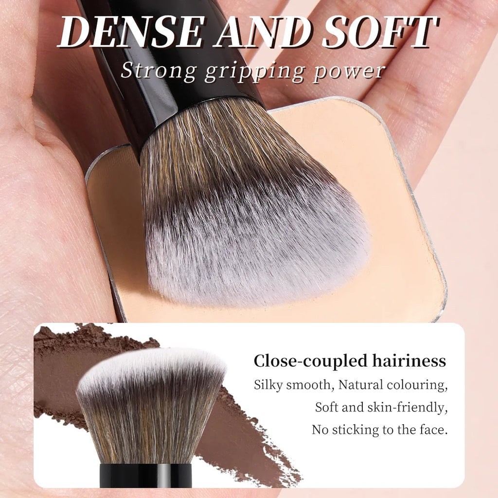 MAANGE 5-Pc Makeup Brush Set | Foundation & Concealer Brushes Makeup Brush Set QXL