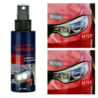 Car Headlight Restoration Spray 100ml | Polish & Clarity Kit Headlight Restoration Spray QXL