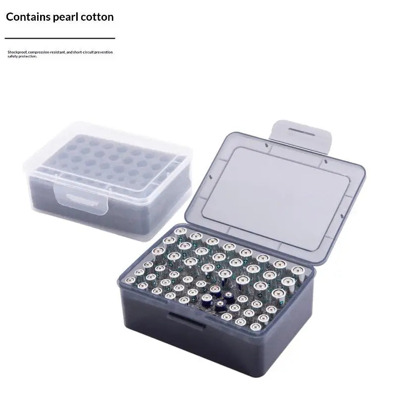 54-Cell AA AAA Battery Storage Organizer Box & Dispenser Battery Storage Organizer QXL
