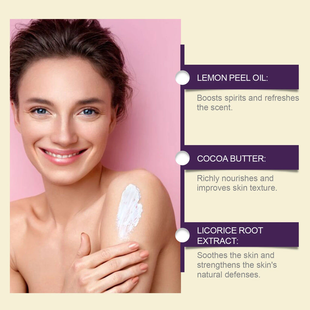 OceAura Lemon & Cocoa Butter Brightening Face Cream | Moisturizer Face Moisturizer Cream QXL