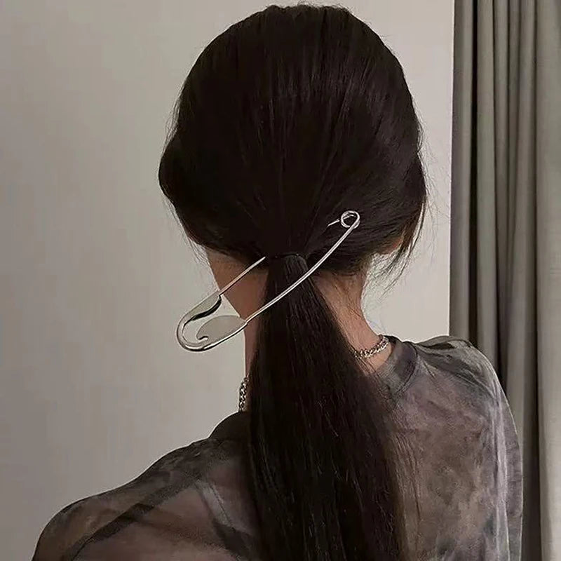 Large Hair Fork Clip – Safety Pin Style Hair Accessory Hair Fork Clip QXL