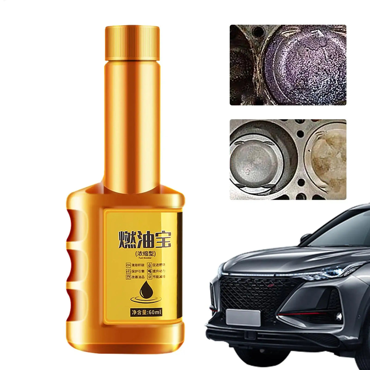 60ml Diesel Injector Cleaner | Carbon Removal Fuel Additive Fuel System Cleaner QXL