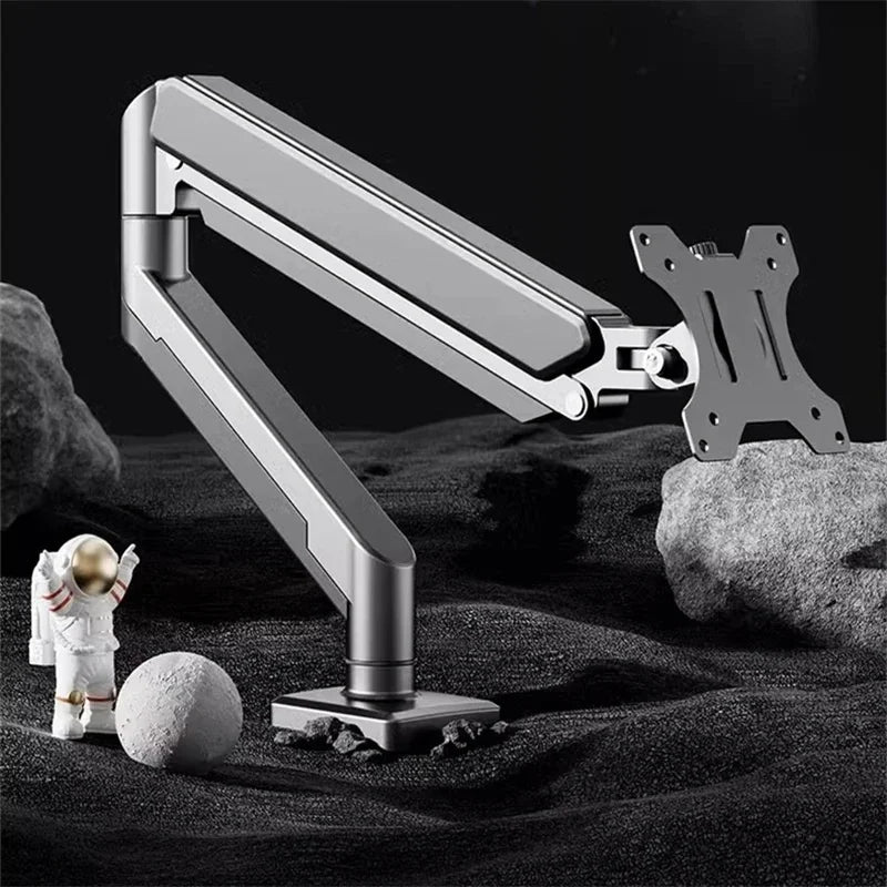 Adjustable Single Monitor Desk Mount | 14–32" VESA Arm Stand Monitor Desk Mount QXL