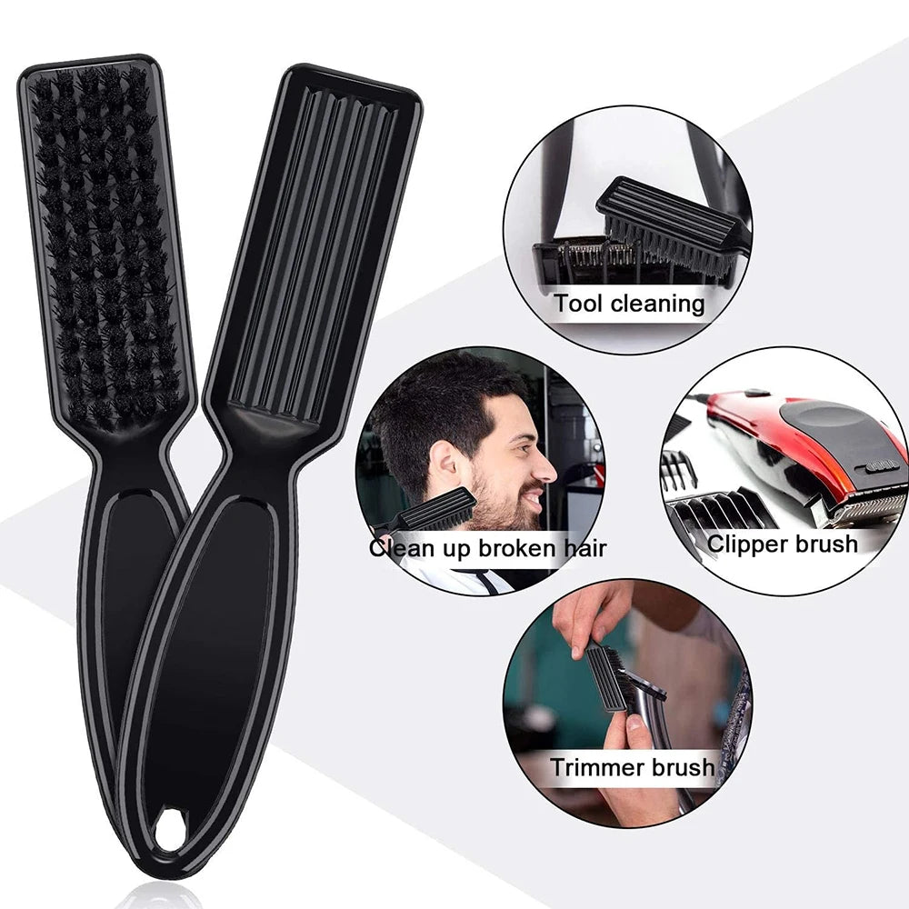2-Pack Barber Neck Duster Brush Set | Soft Hair Cleaning Brushes Barber Neck Duster Brush QXL