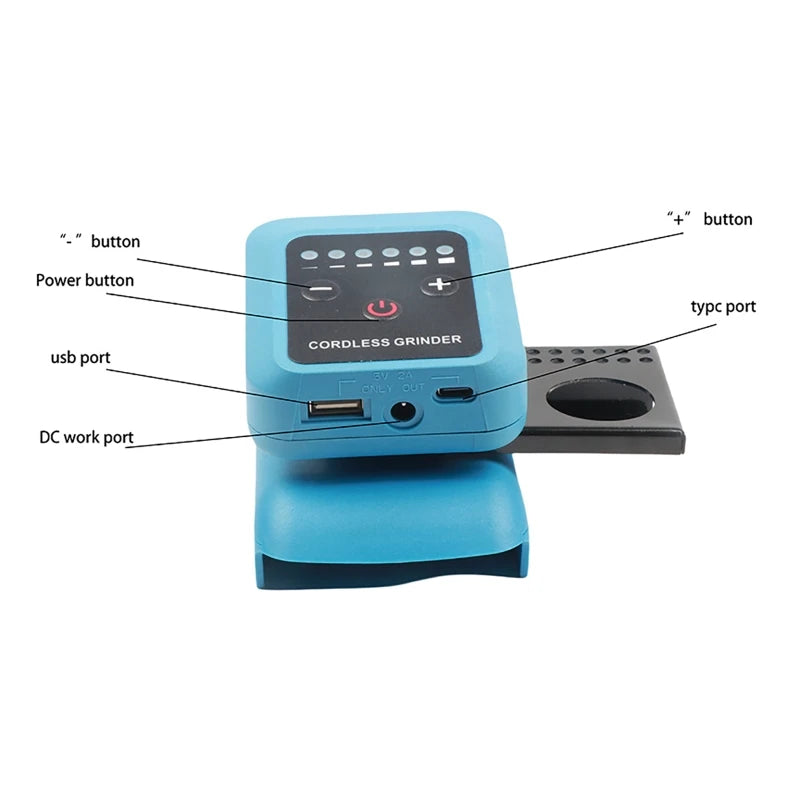 Dreamburgh 80W Mini Electric Grinder 18000RPM – Makita Battery Mini Rotary Grinder QXL