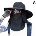 Men's Waterproof Boonie Bucket Hat | Fishing Hiking Safari Boonie Bucket Hat QXL black