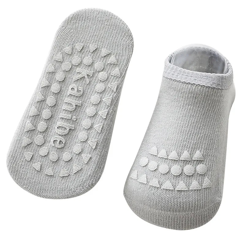 Baby Crawling Knee Pads & Anti-Slip Socks Set | Unisex 0–2Y Baby Knee Pad Socks QXL