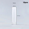 10-Pack Refillable Squeeze Tubes 30/50ml | Travel Cosmetic Bottles Refillable Travel Tubes QXL 50ML