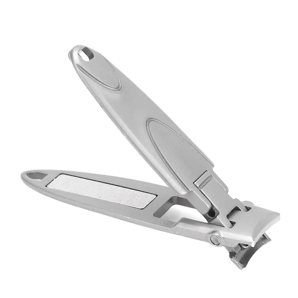 Stainless Steel Nail Clipper | Ultra-Thin Arc Jaw Anti-Splash Nail Clipper QXL
