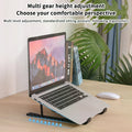 Foldable Laptop Cooling Pad with Fan & Elevated Stand Laptop Cooling Stand QXL Default Title