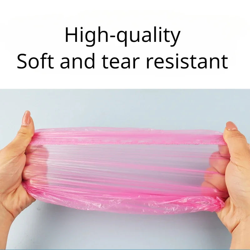100-Pack Disposable Waterproof Shower Caps – Elastic Bath Hair Cover Disposable Shower Cap QXL