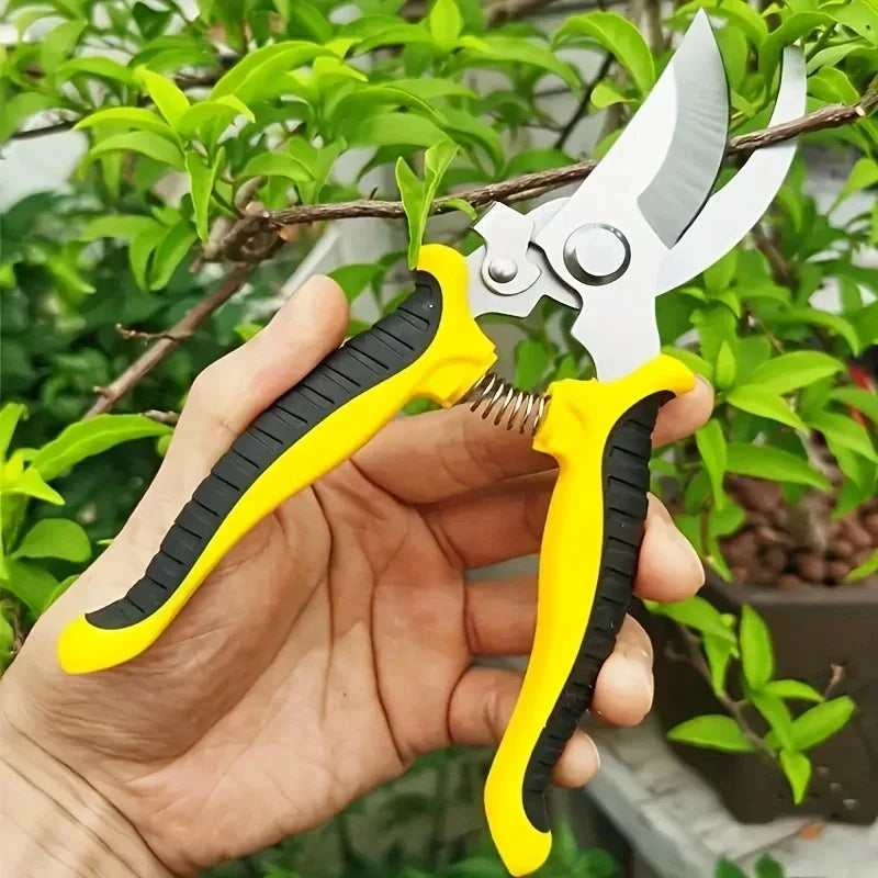 Heavy-Duty Stainless Steel Pruning Shears | Garden Scissors Garden Pruning Shears QXL