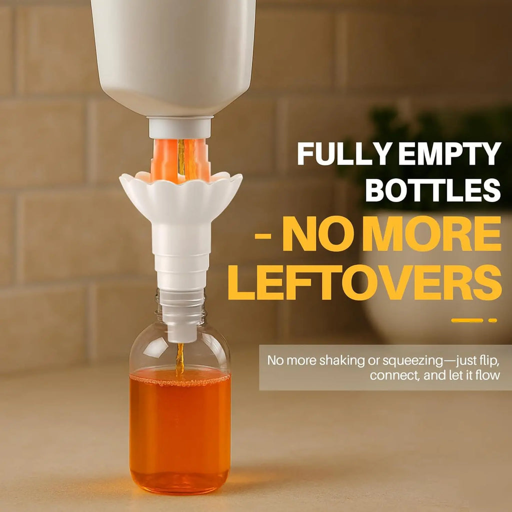 Universal Liquid Transfer Connector | Reusable Dispenser Tool Liquid Transfer Connector QXL