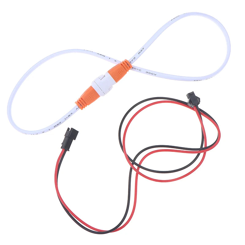 2-Pin Male Female Wire Connector 50cm Cable for LED Grow Light LED Wire Connector QXL