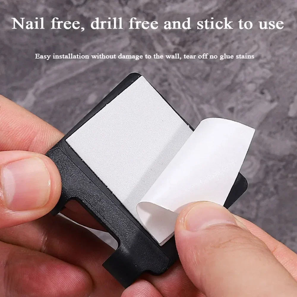 Adhesive Shower Razor Holder Hook Rack | 2/4 Pack Razor Holder Hook QXL