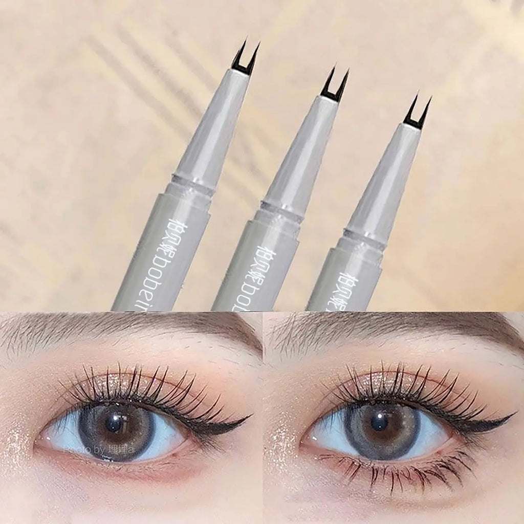 Double-Claw Liquid Eyeliner Pen | Waterproof & Smudge-Proof Liquid Eyeliner Pen QXL