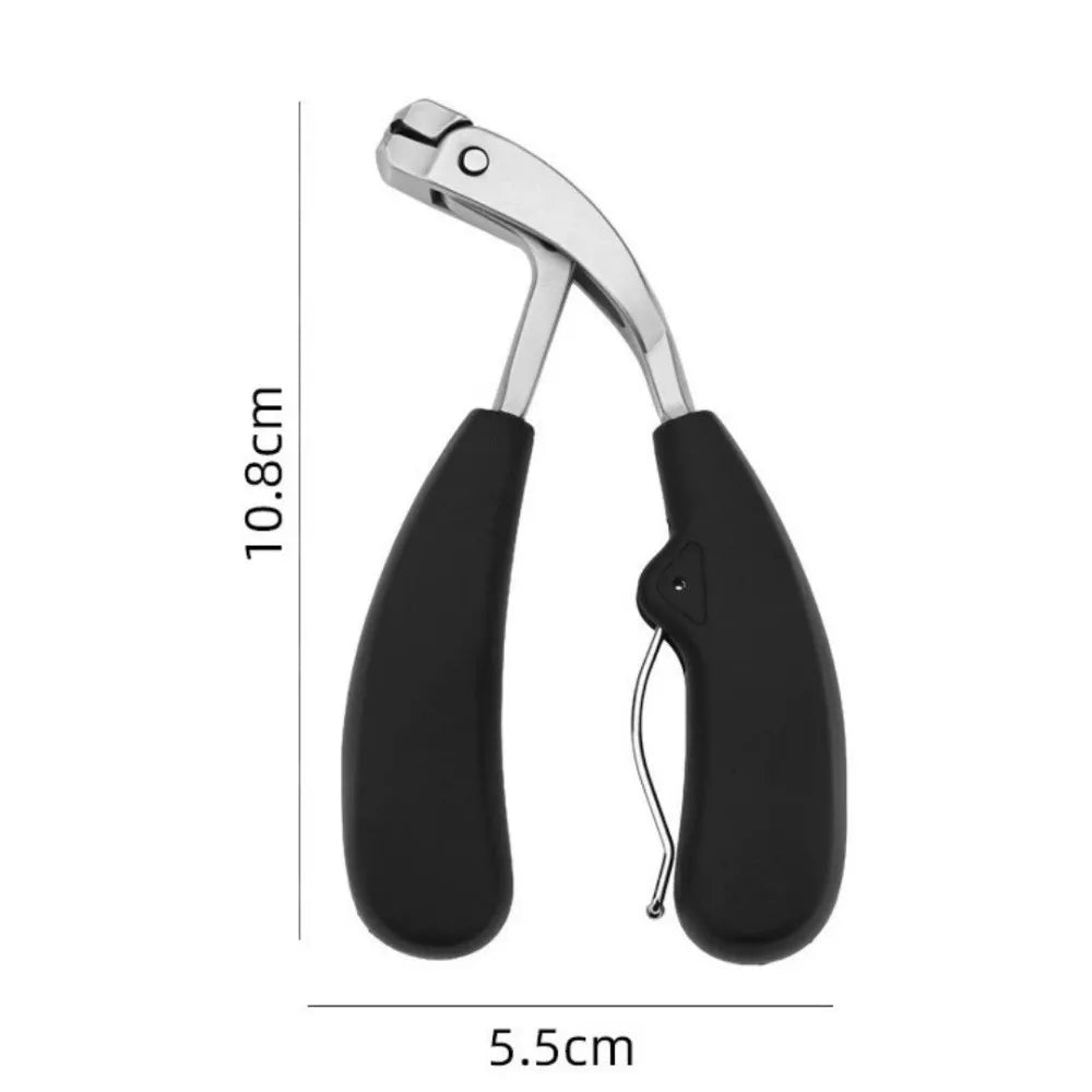 Angled Nail Clippers – Stainless Steel Toenail & Cuticle Trimmer Nail Clippers QXL