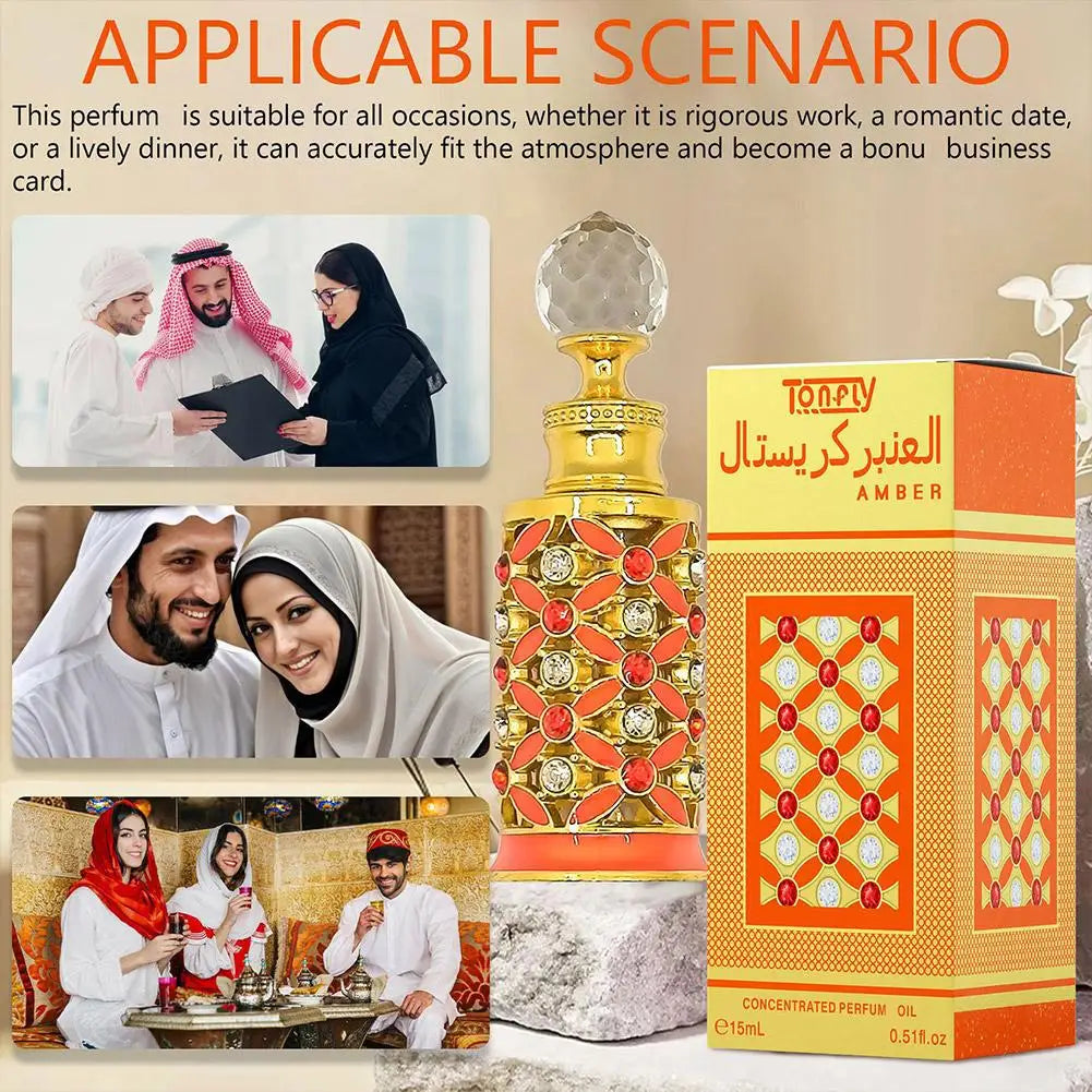 Roxelis 15ml Arabian Luxury Floral Perfume Oil | Unisex EDP Perfume Oil QXL