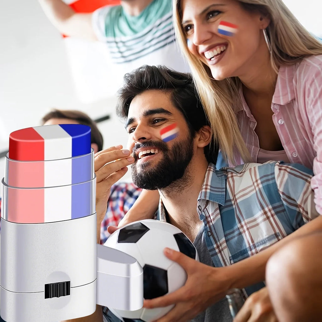 Country Flag Face & Body Paint Stick | Football Fan Cheering Face & Body Paint QXL
