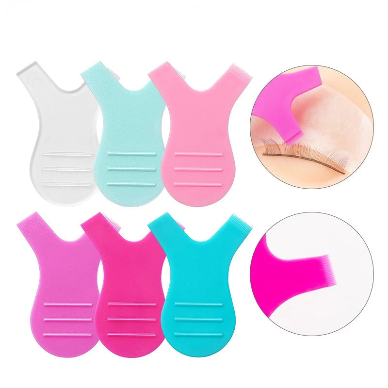 10-Pack Y-Shape Eyelash Comb & Lash Lifting Brush Set Lash Comb Brush Set QXL