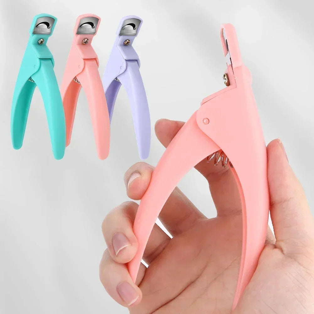 U-Shape False Nail Tip Clipper | Guillotine Cutter by vvocci Nail Tip Clipper QXL